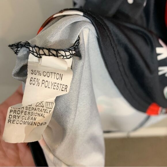 CHRISTMAS reindeer knee length holiday dress small - Picture 4 of 4